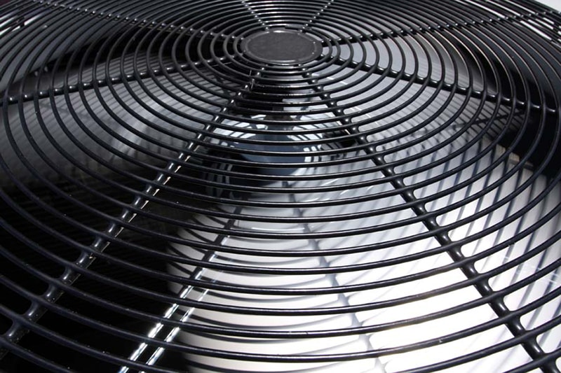 Blurred Air Conditioner Fan